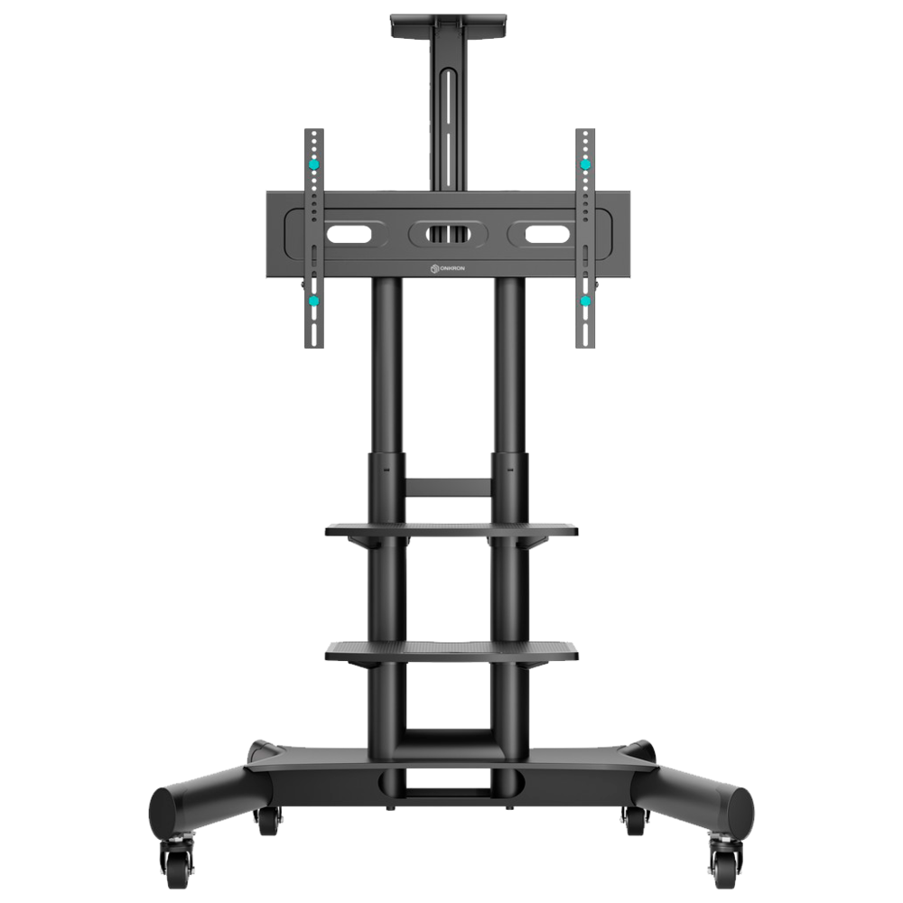 Мобильная стойка ONKRON TS1552 BLACK Мобильная стойка ONKRON TS1552 BLACK
