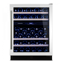 Винный шкаф Dunavox DX-53.130DWK/DP