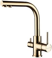 Смеситель для кухни Paulmark ESSEN, золото, Es213011-G, Paulmark