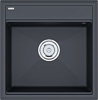 Мойка Paulmark STEPIA 50, IT-GRANIT, PM115051-AN, антрацит, 500х510, Paulmark