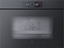 Паровой шкаф V-Zug CombiSteamer V6000 45 черное стекло/AutoDoor