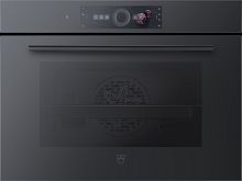Духовой шкаф V-ZUG Combair V6000 45 черное стекло