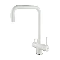 Смеситель для кухни Paulmark Wetter, белый матовый, We213030-431(WH), Paulmark