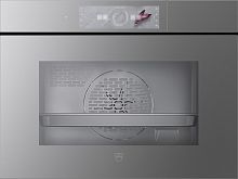 Паровой шкаф V-Zug CombiSteamer V6000 45 платиновое стекло/AutoDoor