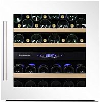 Шкаф винный встраиваемый DUNAVOX DAB-36.80DW