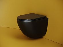Подвесной унитаз Тренд (Vogue) Торнадо безободковый CN4008TMB