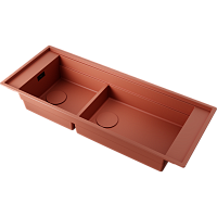 Кухонная мойка Omoikiri Sintesi Pro 114-2-U/I-CN Artceramic/canyon