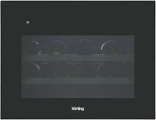 Встраиваемый винный шкаф Korting KFW 501 SL GN