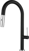 Смеситель Rivelato Asti 3972500 nero cromo