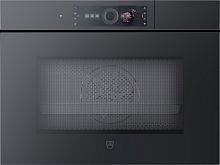 Паровой шкаф V-Zug CombiSteamer V6000 45M PowerSteam AutoDoor черное стекло