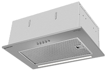 Вытяжка кухонная MEFERI SMARTBOX45IX POWER, 45 см, встраиваемая, серая, производительность 900 м3/ч,